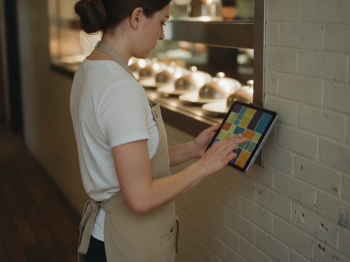 Der EasyZahl POS-Tischplan mit Live-Status je Tisch